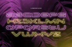 VOLTA - Neon Light Party Font Product Image 7