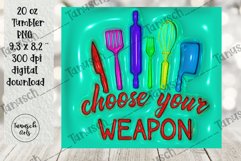 3d puff kitchen sublimation tumbler, 3d inflate wrap Product Image 3