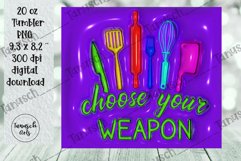 3d puff kitchen sublimation tumbler, 3d inflate wrap purple Product Image 3