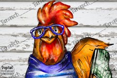 Funny Summer farm Animals Sublimation Bundle PNG Product Image 9