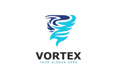 Vortex Swirl Logo Abstract Motion Icon for Tech or Energy Product Image 1