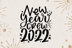 New Year Crew 2022 SVG Product Image 1