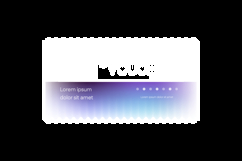Voucher discount glassmorphism style template design Product Image 2