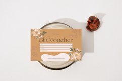 Floral Gift Voucher Canva Template Product Image 3