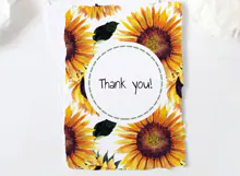 Watercolor sunflower digital paper. Seamless pattern Product Image 6