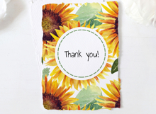 Watercolor sunflower digital paper. Seamless pattern Product Image 4