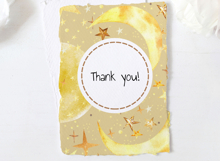 Watercolor Moon and Stars Seamless Patterns Product Image 5