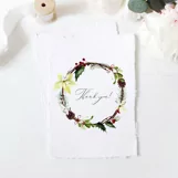 Watercolor christmas wreath clipart. Sublimation designs Product Image 4
