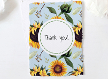 Watercolor sunflower digital paper. Seamless pattern Product Image 5