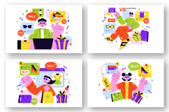 10 Virtual Reality Shopping Illustration Product Image 3