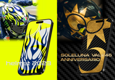 VR 46 replica helmet wallpapers 4-in-1 Pack Product Image 2