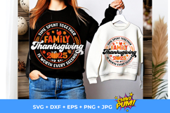 Family Thanksgiving 2025 SVG, Family Thanksgiving shirt Svg Product Image 2