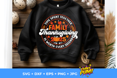 Family Thanksgiving 2025 SVG, Family Thanksgiving shirt Svg Product Image 5