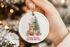 20 Baby&#039;s First Christmas Ornament PNG Sublimation Bundle Product Image 4