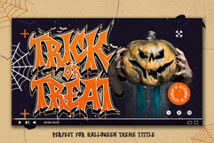 Vuldra | Graffiti Halloween Font | Horror and Spooky | Wood Product Image 4