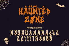 Vuldra | Halloween Dripping Webfont for Spooky Creative Idea Product Image 6