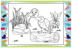 Coloring Cute Animal Cartoon For Kids Product Image 18