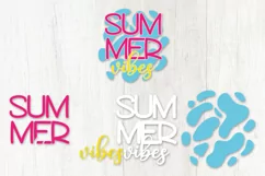 Summer Vibes sublimation png design, summer t shirt design. Product Image 5