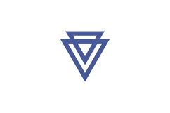 VV letter logo design. VV Product Image 1