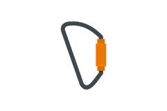 Carabine icon, flat style Product Image 1