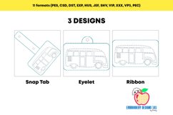 VW Bus ITH Snaptab Keyfob Design Product Image 2