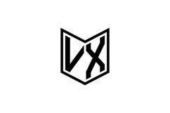 VX Logo design Product Image 1