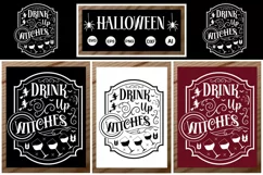 Farmhouse Halloween SVG 5 designs/Halloween Porch Signs SVG Product Image 4