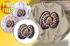 W Doodle Letter Valentine Cheerful Romantic Magic! Product Image 1