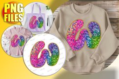 W Doodle Letter Style Figure Joyful Festive Design! Product Image 1