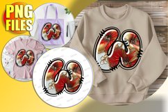 W Doodle Letter Valentine Romantic Joyful Design! Product Image 1