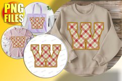 W Doodle Letter Style Clipart Festive Cheerful Character! Product Image 1