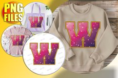 W Doodle Letter Valentine Loving Whimsical Magic! Product Image 1