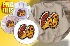 W Doodle Letter Sweet Heart Festive Holiday! Product Image 1
