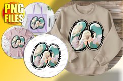W Doodle Letter Valentine Cheerful Joyful Charm! Product Image 1