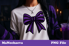 Gothic Halloween Clipart Bundle | Purple Black Sublimation Product Image 3
