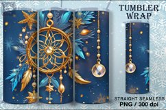 4 Christmas Tumbler Wrap 20 oz Product Image 3