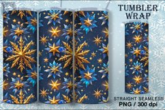 4 Christmas Tumbler Wrap 20 oz Product Image 4