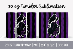 Gothic Tumbler Sublimation Bundle | Halloween 20 oz Wraps Product Image 9