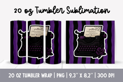Gothic Tumbler Sublimation Bundle | Halloween 20 oz Wraps Product Image 17