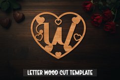 Valentine Laser Cut Alphabet letter Product Image 1