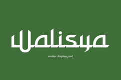 Walisya Font Product Image 1