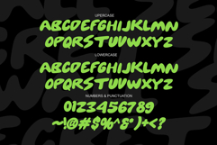 Wall Secret | Bold Smooth Graffiti Webfont WOFF Product Image 2
