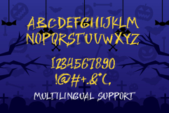 Witch Mire - Brush Halloween Font Product Image 4