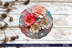 Floral Wind Spinner | 3D Flowers | Colorful Product Image 1