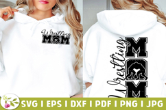 Wrestling Mom SVG, Wrestling Mom PNG, Kids Wrestling Sport Product Image 2