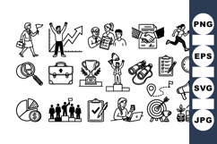 Business Success Icon Set For Professional Use Product Image 1