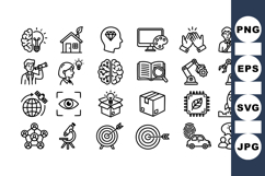 Innovation Icons Pack for Tech and Business Use Product Image 1