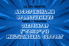 Waosh - 3d Comic Graffiti Font Product Image 7
