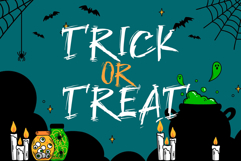 Witch Mire - Brush Halloween Font Product Image 2