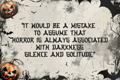 Wooden Terror - Halloween Textured Font Product Image 4